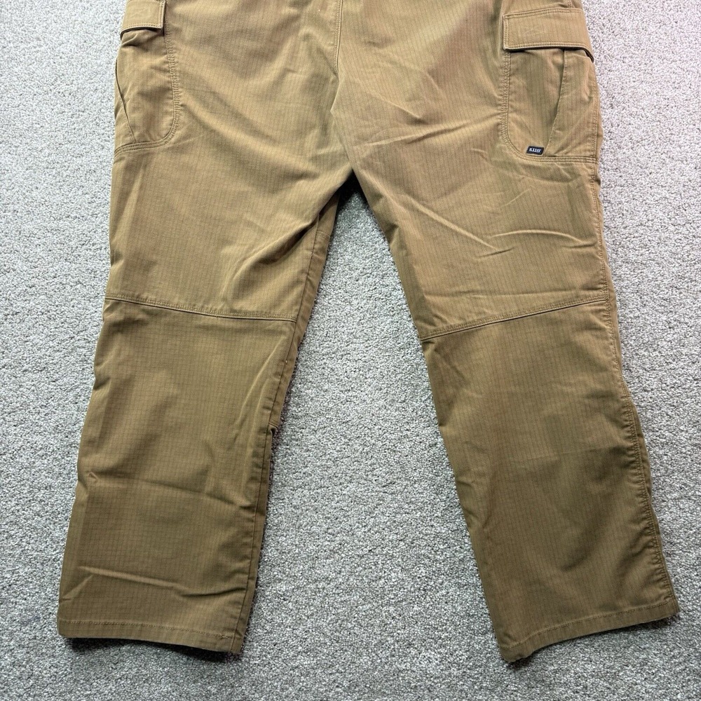 5.11 Tactical Men's Size 42x30 Cargo Comfort‎ Waist Brown Polyester - Picture 10 of 16